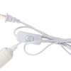 EU/US/UK Plug Lamp Base Holder Power Cord Cable 1.8m E26 Hanging Pendant LED Fixture Lamp Bulbs Socket Cord Adapters With Switch