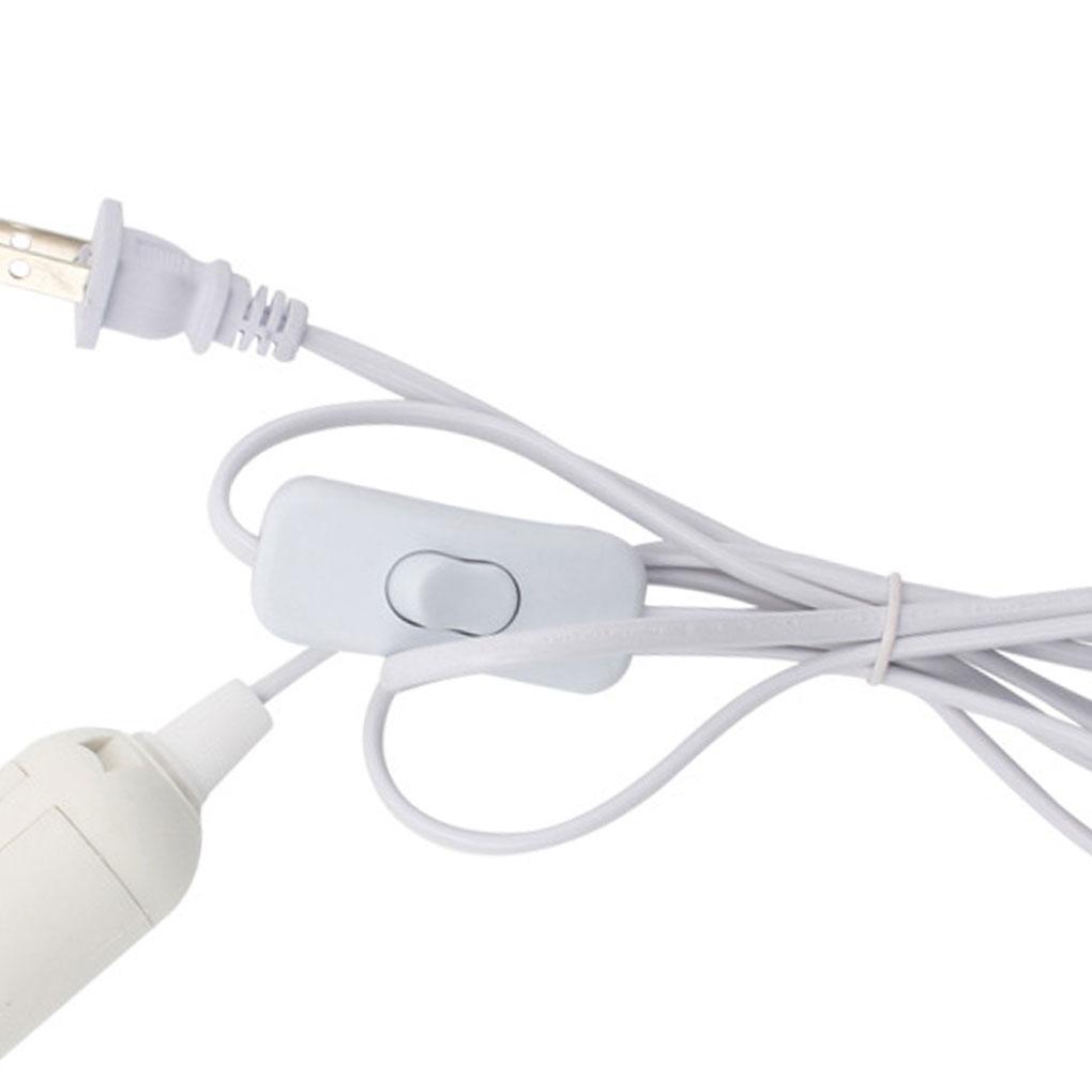 EU/US/UK Plug Lamp Base Holder Power Cord Cable 1.8m E26 Hanging Pendant LED Fixture Lamp Bulbs Socket Cord Adapters With Switch
