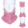 Winter Couple Double-sided Polar Fleece Neck Gaiter Luxury Brand Thick Ring Muffler for Women Warm Cashmere Neck Cover Scarf
