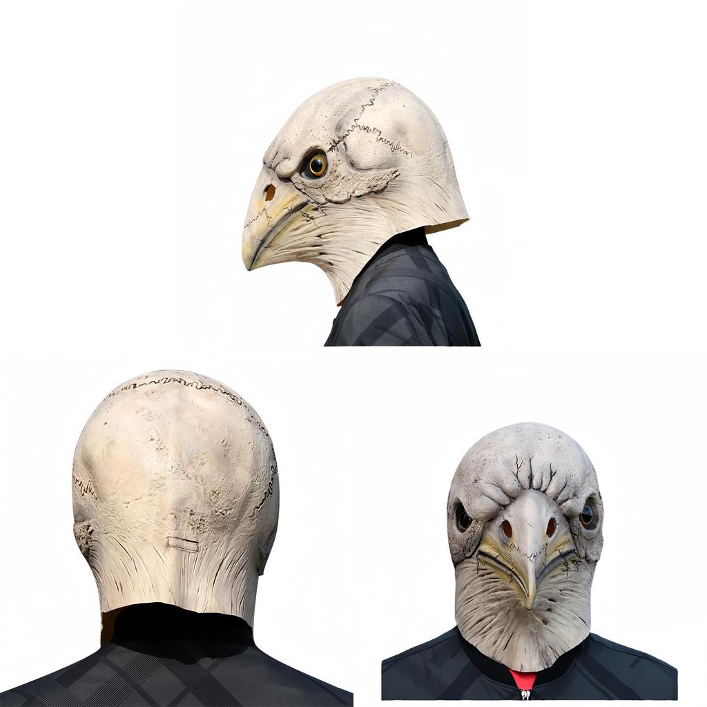 Halloween Latex Schädel Taube Maske Mit Lustigem Design Für Kostümpartys Und Festivals