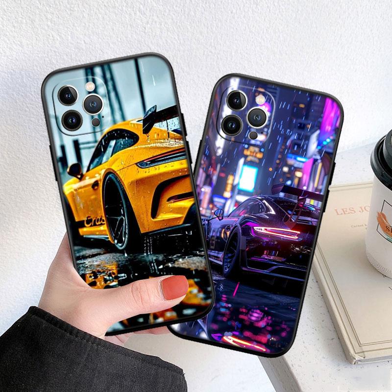 MY26 Supercar Sport Car Soft Shell Phone Case for OPPO A3 Pro A72 A74 A76 A77 A77S A78 A79 A94 A95 A18 A40M A58