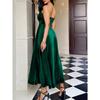Sexy Strapless Hollow Party Dresses Women Solid Soft Velvet Long Dress Winter Backless Zips A-Line Banquet Dress Vestidos