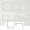 8 Pieces Painting Stencils Patterns Small Easy to Use Templates Reusable for on Wood Tile Floor