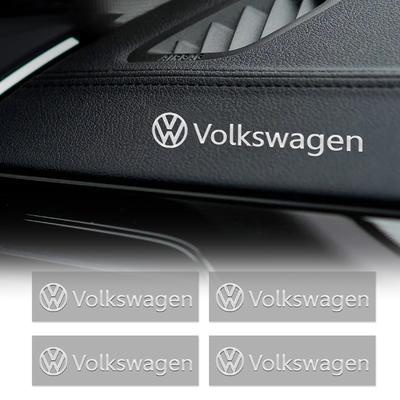 3D Metall Bilmerke Bokstav Dekorativ Klistremerke Merke Dekal For Volkswagen VW Passat Golf Tiguan Polo M178 Scirocco Jetta CC Touareg