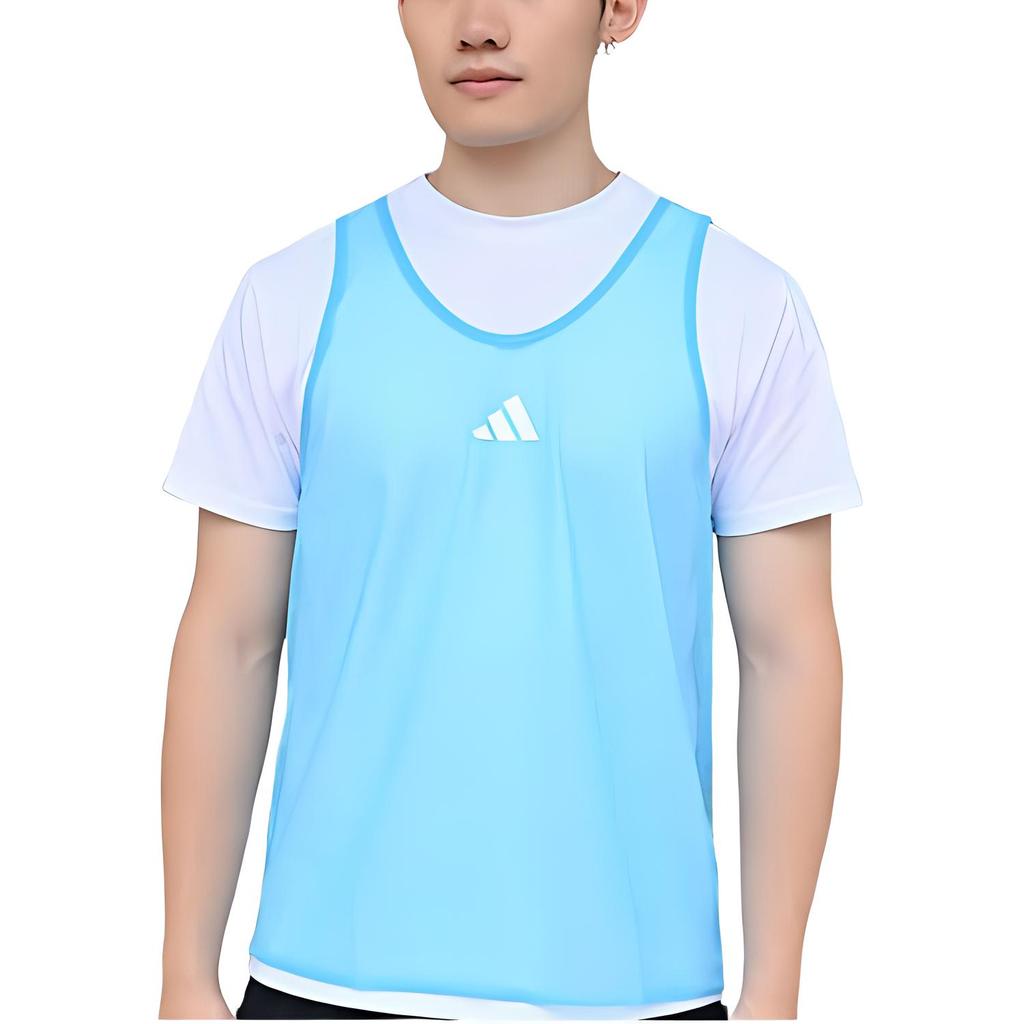 Adidas Tank Tops Men's Blue Crew Neck Thin Straight Fit HP0733