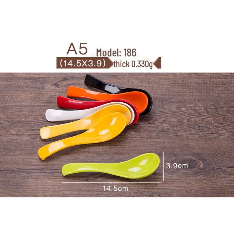 Меламиновый набор: миска и ложка в китайском стиле