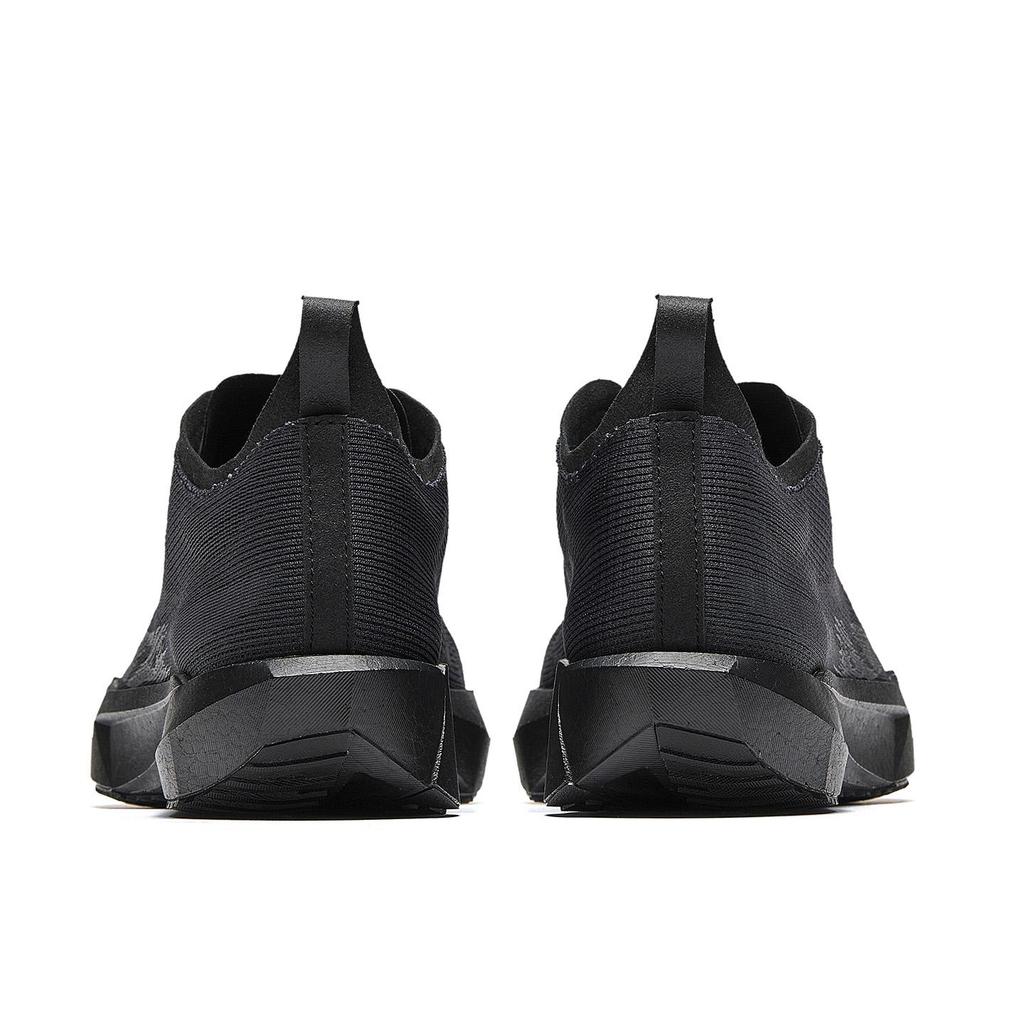 Anta Velocidade Confortável Moda Absorção de Choque Resistente ao Desgaste Cano Baixo Casual Tênis de Corrida Masculino Tênis Básico-Preto 912615570-7