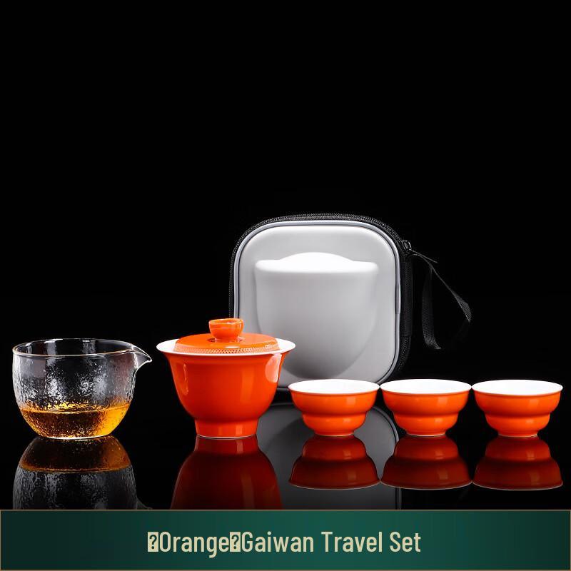 

Portable Ceramic Tea Set