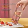 OLOEY Double Wall Glass Tea Infuser Bottle Set