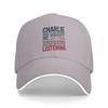 Charlie Kirk Quote Charlie Wasnt Killded Because He Spoke Baseball Caps Snapback Baseball Hats Casual Casquette Outdoor Unisex