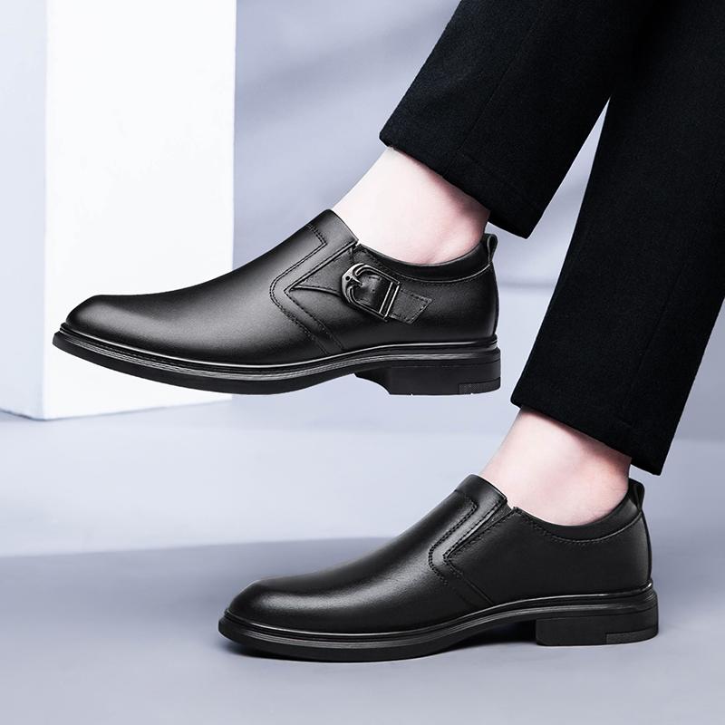 Módní Formální kožené boty pro muže Šaty Business Boty Pánské Geometrické Oxfords Party Svatba Běžné Pánské boty