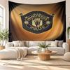 Manchester United FC Wall Tapestry, Soft Fabric Wall Hanging, Decorative Backdrop For Bedroom Home Wall Art