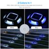 4PCS Solar Powered 8LEDs Boden Auffahrt Licht Deck Lampe IP68 Wasserdicht Eingebaute 600mAh