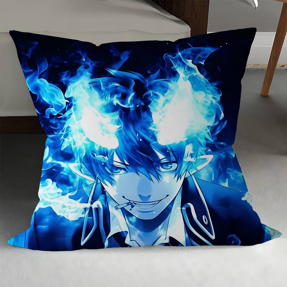 Anime Blue Exorcist Personalized Pillow Cover Kids Bedroom Wild Party Decor Pillowcase Kid Birthday Shower Gift