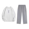 Li Ning Casual Sportswear Unisex Standard White+Shadow Gray YWDV397-2+AYKUA89-3