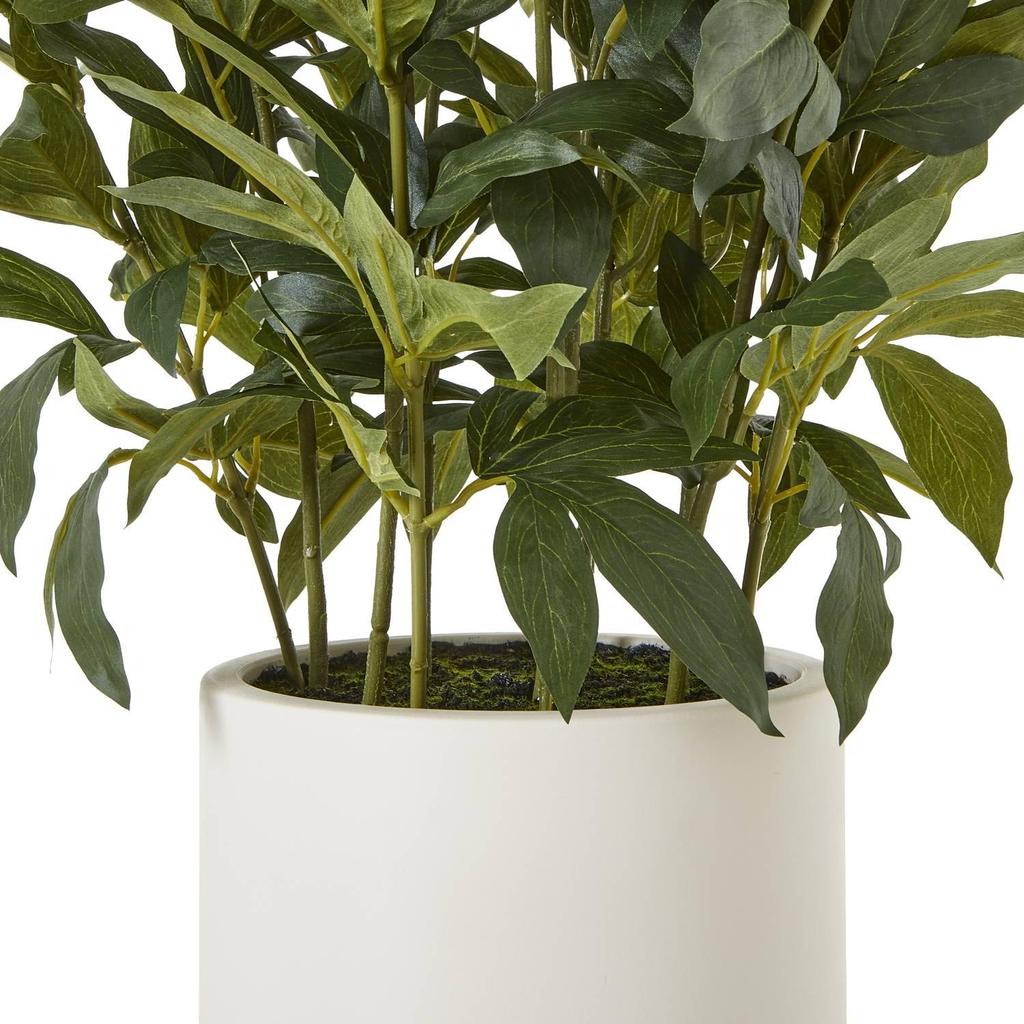 Hill Interiors Peony Artificial Potted Plant