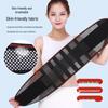 Four Seasons Black Mesh Lumbar Support Belt with Steel Plate for Disc Protrusion.