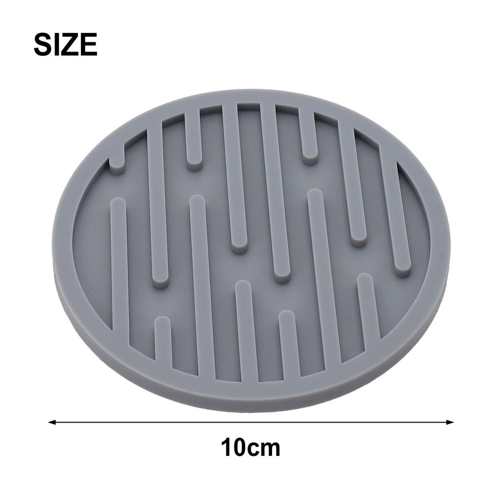 Brightness Non Slip Silent Yellow Silicone Avoid Accidental Spills Dishwasher Safe Easy To Clean Effective Water Drainage