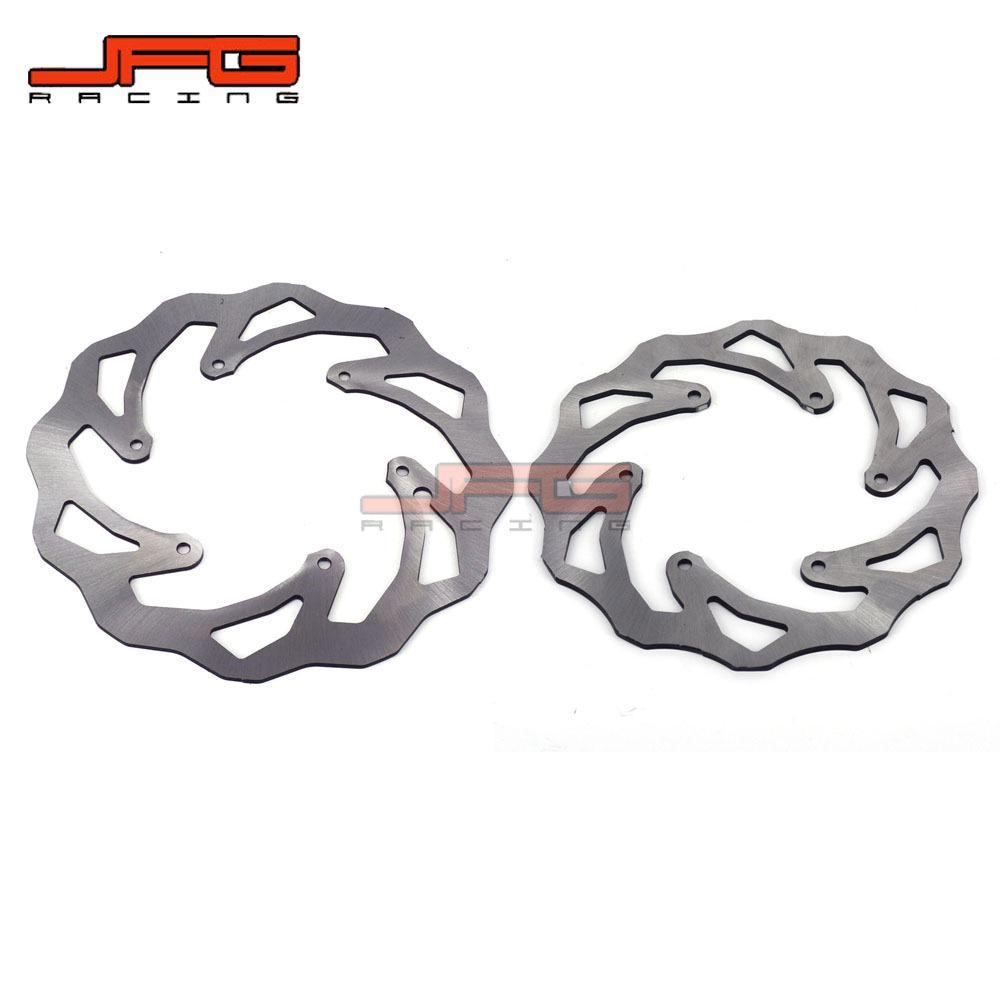 

Compatible with SX, SXF, EXC, SMCR, 250, 450, 350, 300 Motorcycle Front and Rear Brake Discs Front Brake Disc