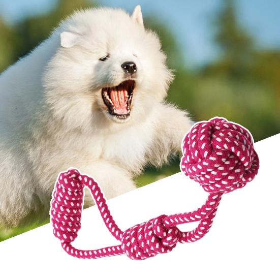 Yousheng Pet Toy Tear Resistant Wear-resistant Good Toughness High Elasticity Soft Teeth Cleaning Interactive Teething Indestructible Pet Chewers Toys