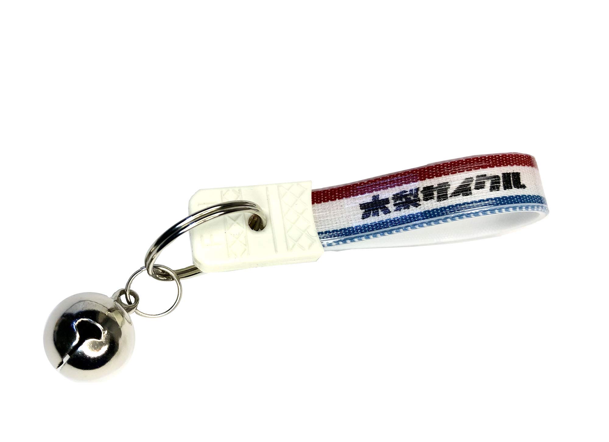 

Kinashi Cycle Goods велосипедный брелок с колокольчиком красный x белый x вода