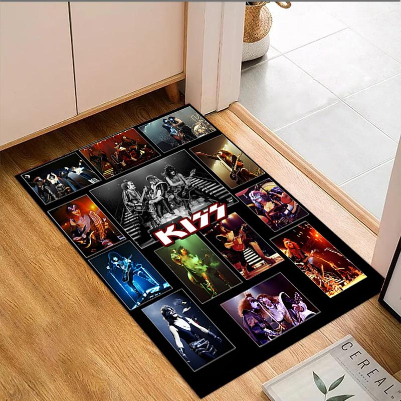 1PC Kiss Music Carpet Floor mat, Anti-slip mat Chair rug For livingroom,Bedroom, doormat home decor Gift Christmas Gifts