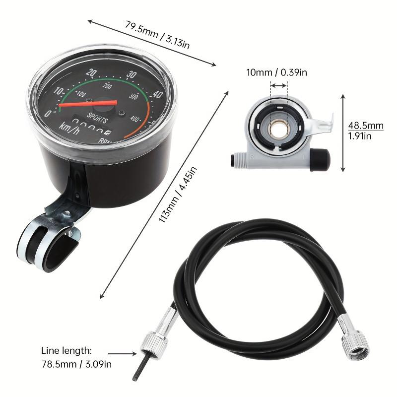 Vitezometru Odometru Cronometru Mecanic pentru Bicicletă Computer pentru Bicicletă Vitezometru Accesorii Ciclism Bicicletă 7