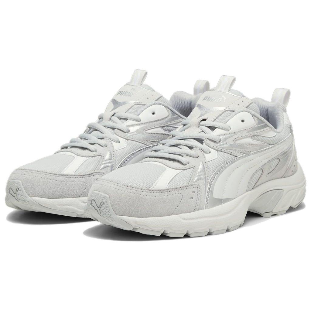 Puma Milenio Tech Suede Unisex Gray White 393489-02
