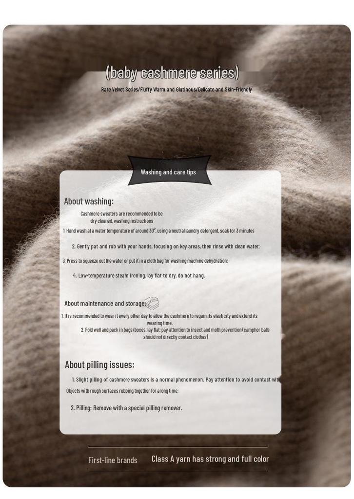 Women's 2024 Thickened Cashmere Half-Button Hoodie Sweater - Casual, Versatile Knit Outerwear