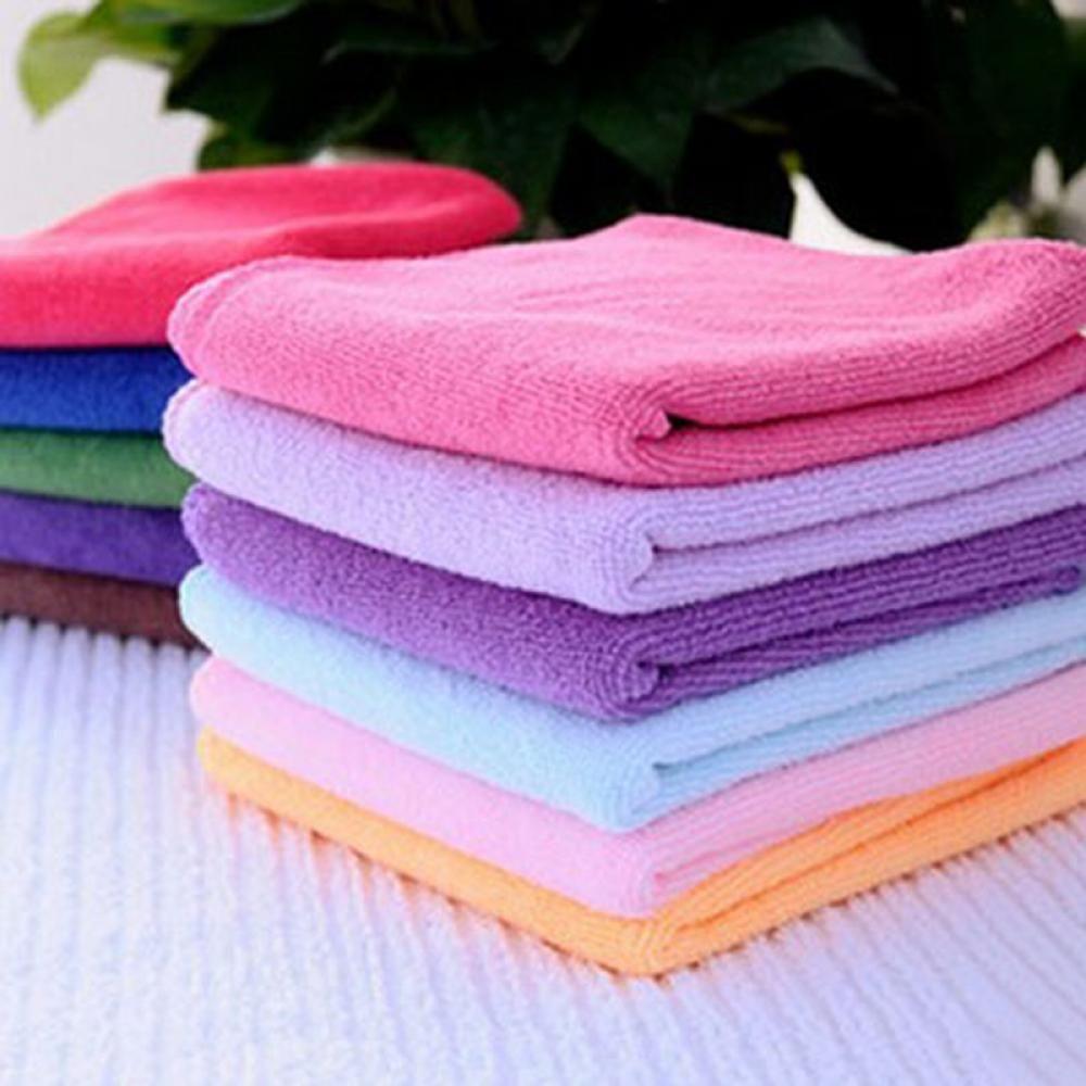 10pcs Useful Cotton Soothing Cleaning Towels Face/Hand Towel Wash Cloth Towel
