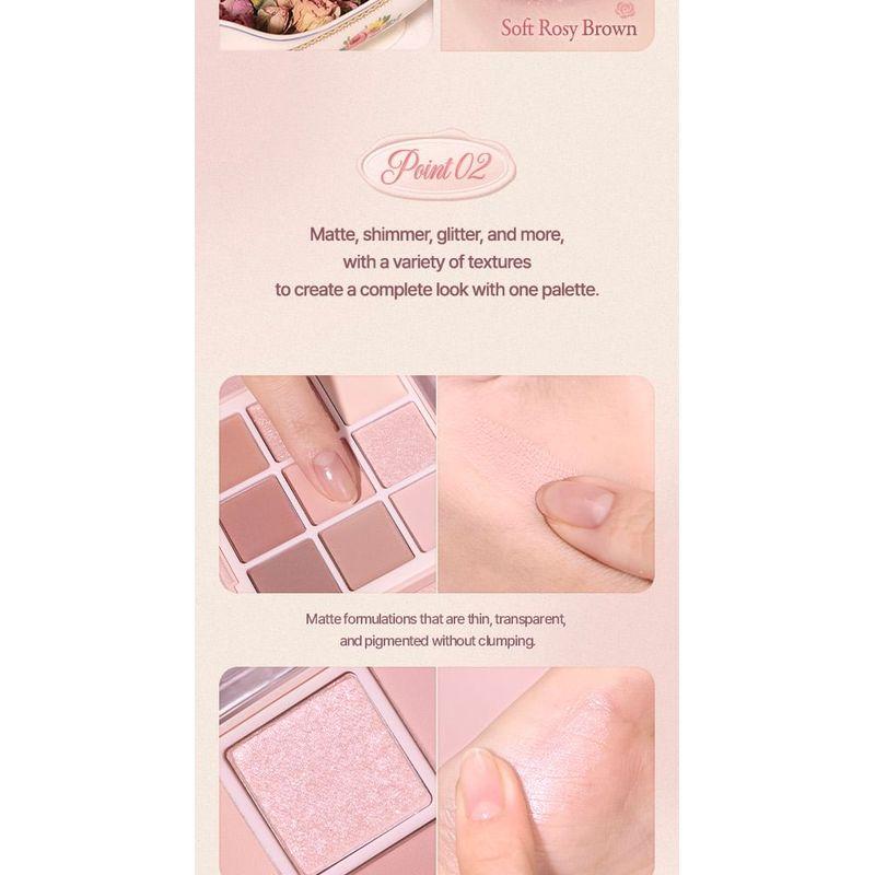 dasique - Shadow Palette Rose Milk Tea Collection