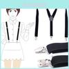 Adorable Children's Bow Tie Suspender Set With Elastic Adjustable Straps