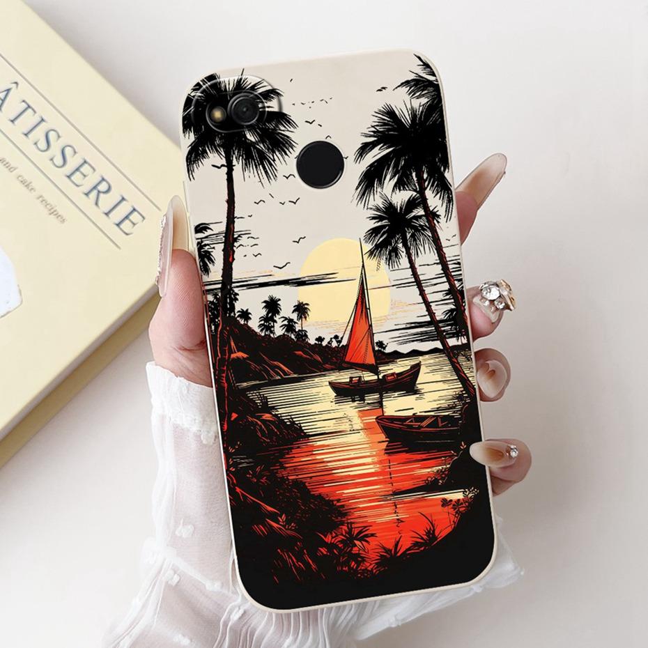 Fashion Painting Phone Case For Xiaomi Redmi 4X 4A Soft Silicone Shockproof Cover For Redmi4A Redmi4X Cases Bumpers