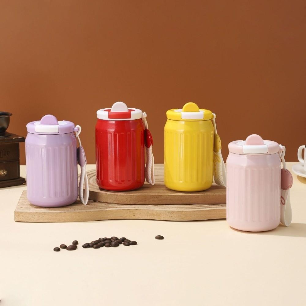 Stainless Steel Vacuum Insulated Cup Minimalist Direct Drinking Mug Portable Water Cup Gift Giving