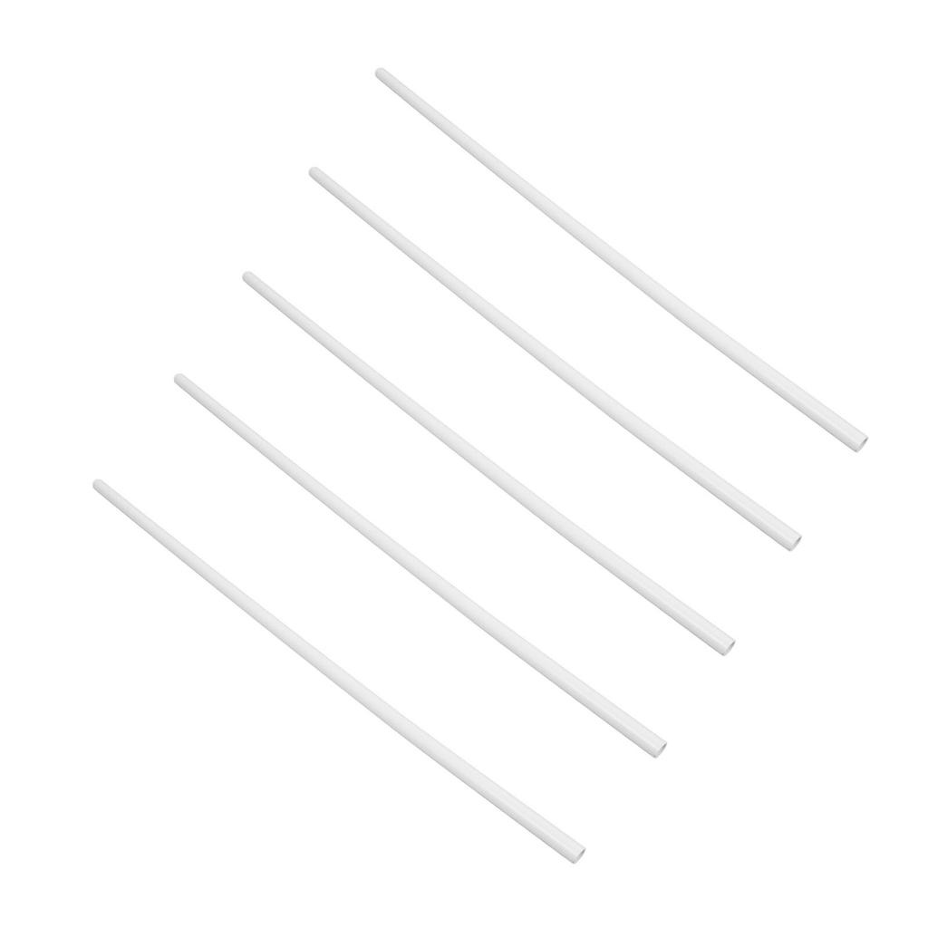 10 Pcs PVC Pipe 1m Length Pure White UV Proof Furniture Grade PVC Pipe for DIY Projects Home Garden Greenhouse
