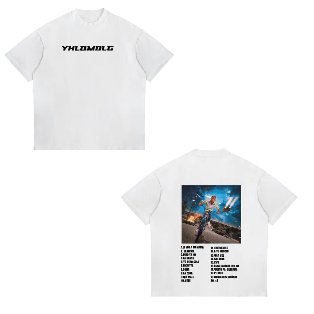 2026 Bad Bunny Super Printed 100 Cotton Tshirt Summer Unisexs and Womens Clothing Fashion Casual Oversized Tshirt Fan Gift