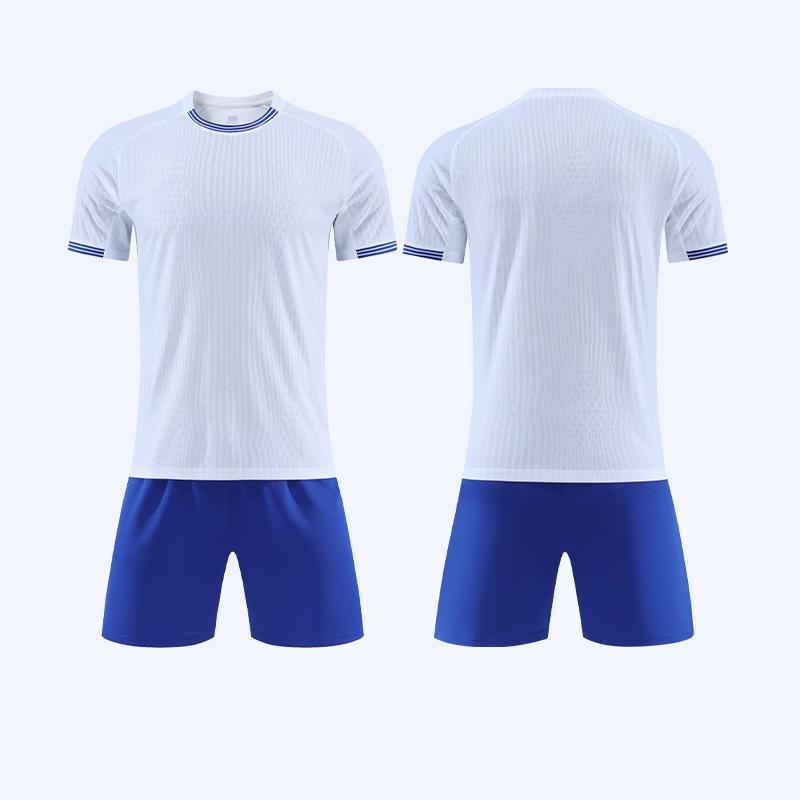 Summer Quick Dry Football Jersey Set Adult Short Sleeve Training Uniform L