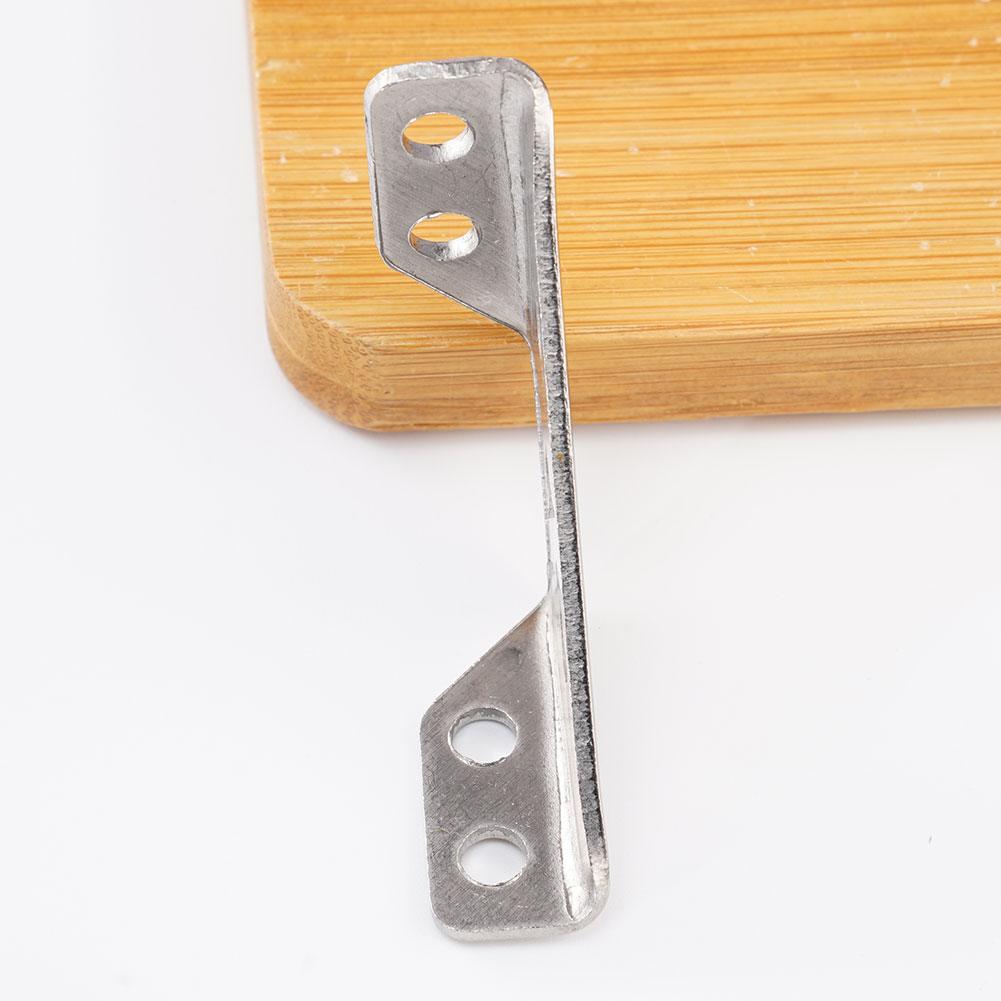 5/10PCS Universal Furniture Corner Connector Stainless Steel Small Universal Corner Code Fastener Triangular Support Furniture