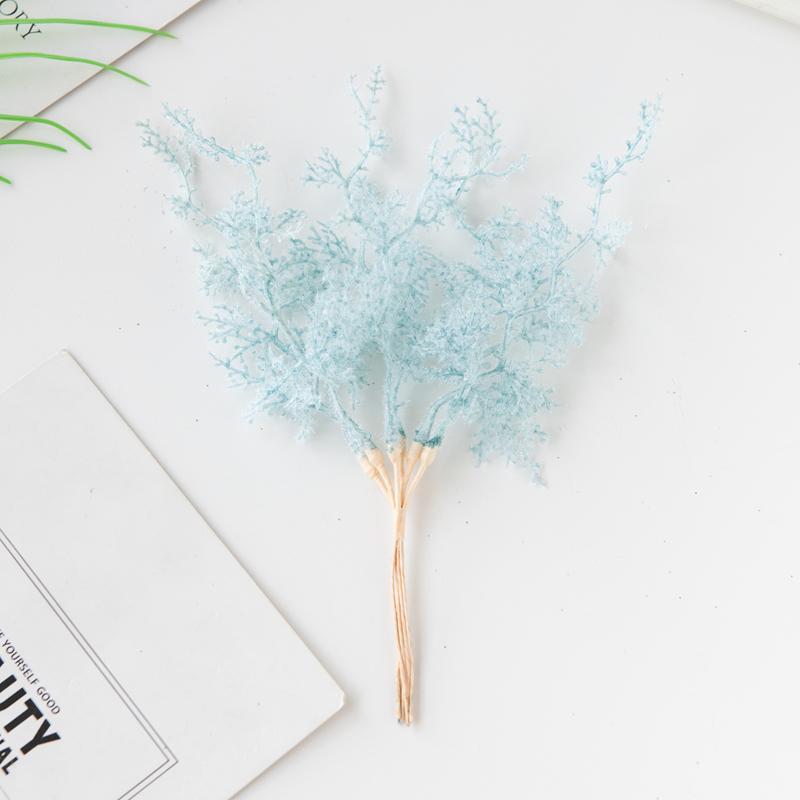 Artificial Plants Golden Silvery Christmas Colorful Tree Gift Vase Filler Home Room Wedding Warm Atmosphere Building Decorations