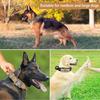 Neues Taktisches Hundehalsband & Leinen-Set mit Kontrollgriff und Metallschnalle (Schwarz)