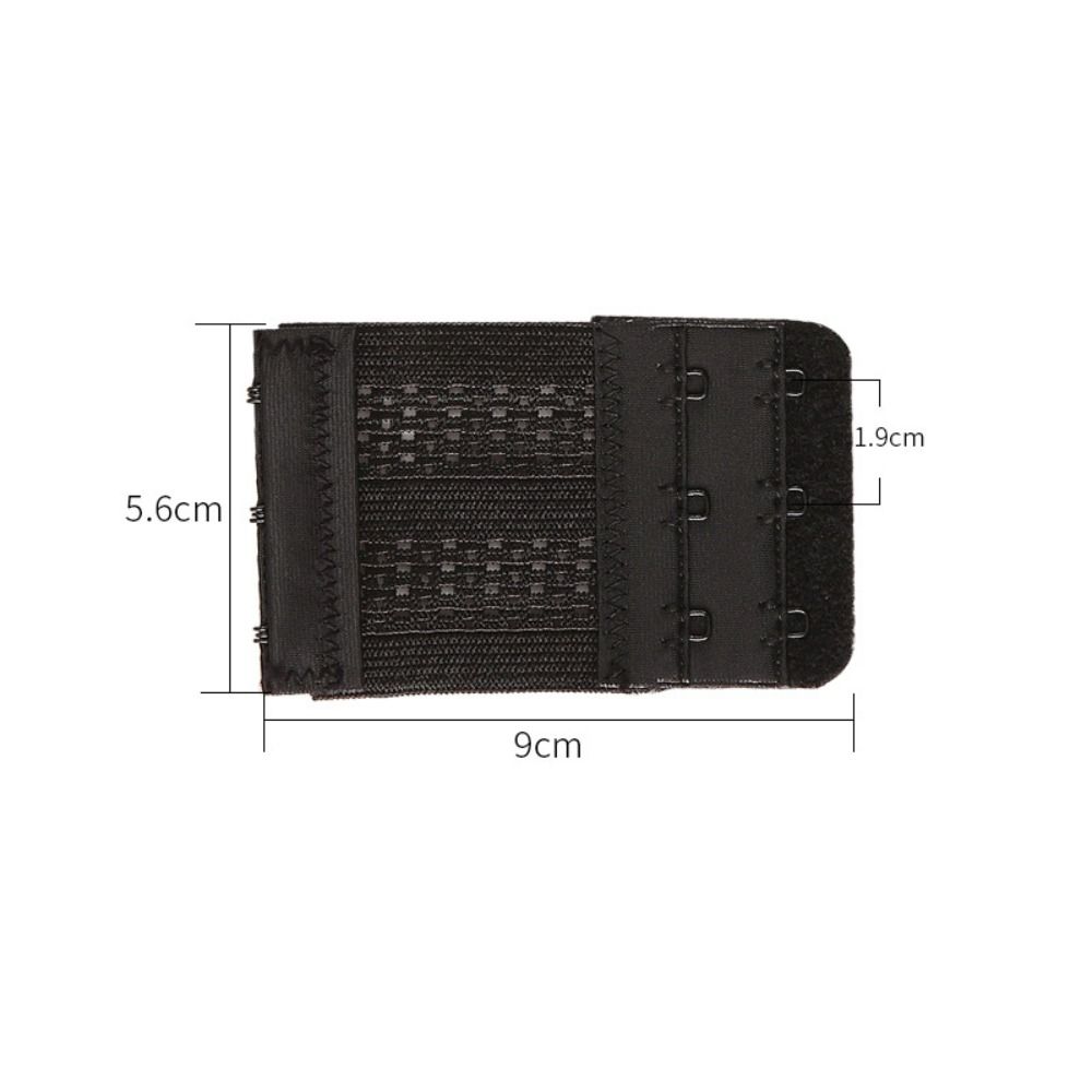Adjustable Women Bra Extender 2 Row 3 Hooks Women's Brassiere Buckle Bra Extension Buckle Underwear Accessor