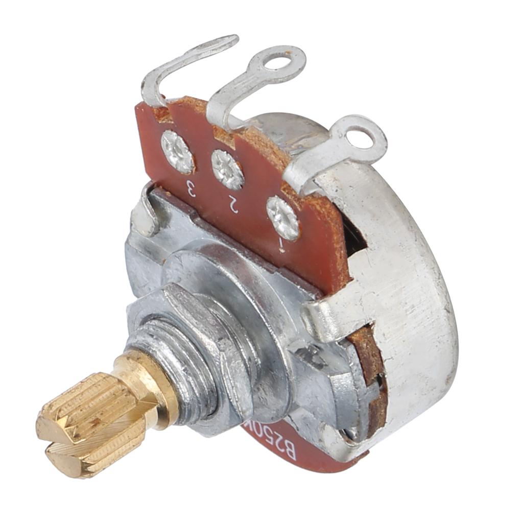 Guitar Potentiometers Audio Volume Taper Pot for Electric Bass Musical Instrument Accessories