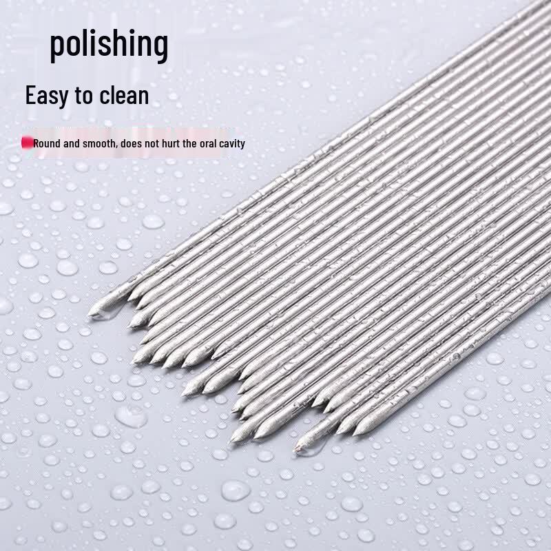 Baichengdao 304 Stainless Steel Roasting Skewers (50 Pcs)