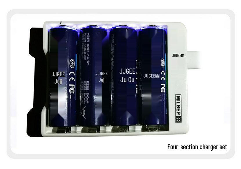 Juji Mai 3000mAh AA 1.5V Rechargeable Lithium Battery Pack for KTV Microphones