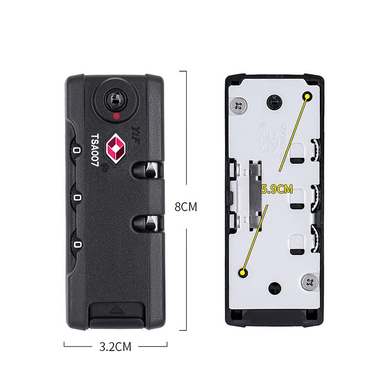 

Huishida Travel Suitcase Password Lock Replacement Parts