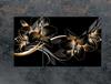 GLAS-KOCHFELD-SCHUTZPLATTE 90x52 ORCHIDEE