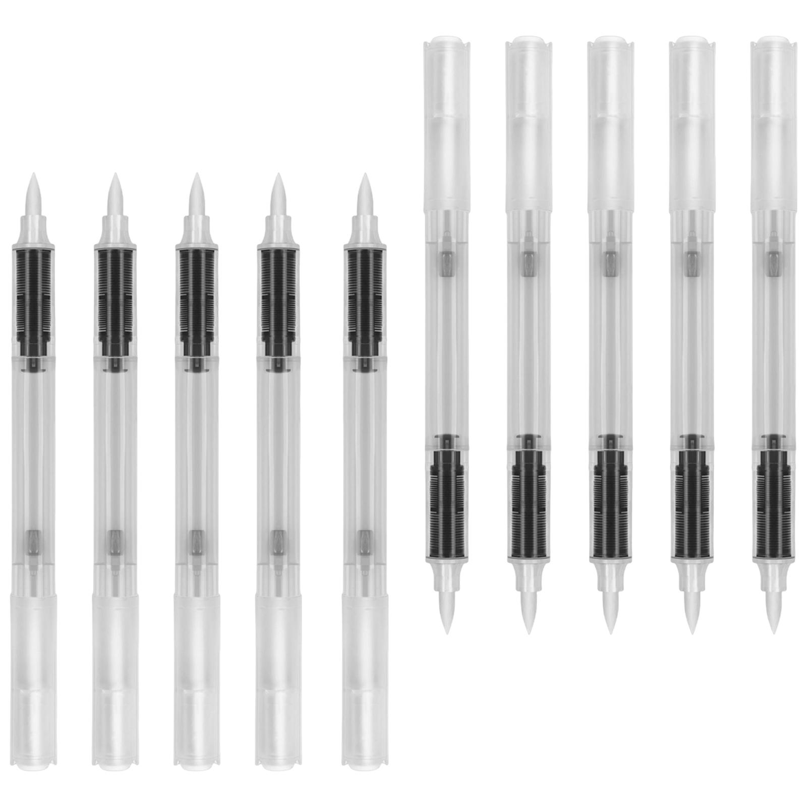 10pc Refillable Art Marker Pen Empty Tube For Students Professionals Leakproof Visible Design Ink Monitoring System 1