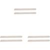 Self-Adhesive Drawer Slides 10.39 Inch, 2 Pcs White HIPS Guide Rails for Cabinets, Dressers, Storage Boxes, Easy Installation, Smooth and Quiet