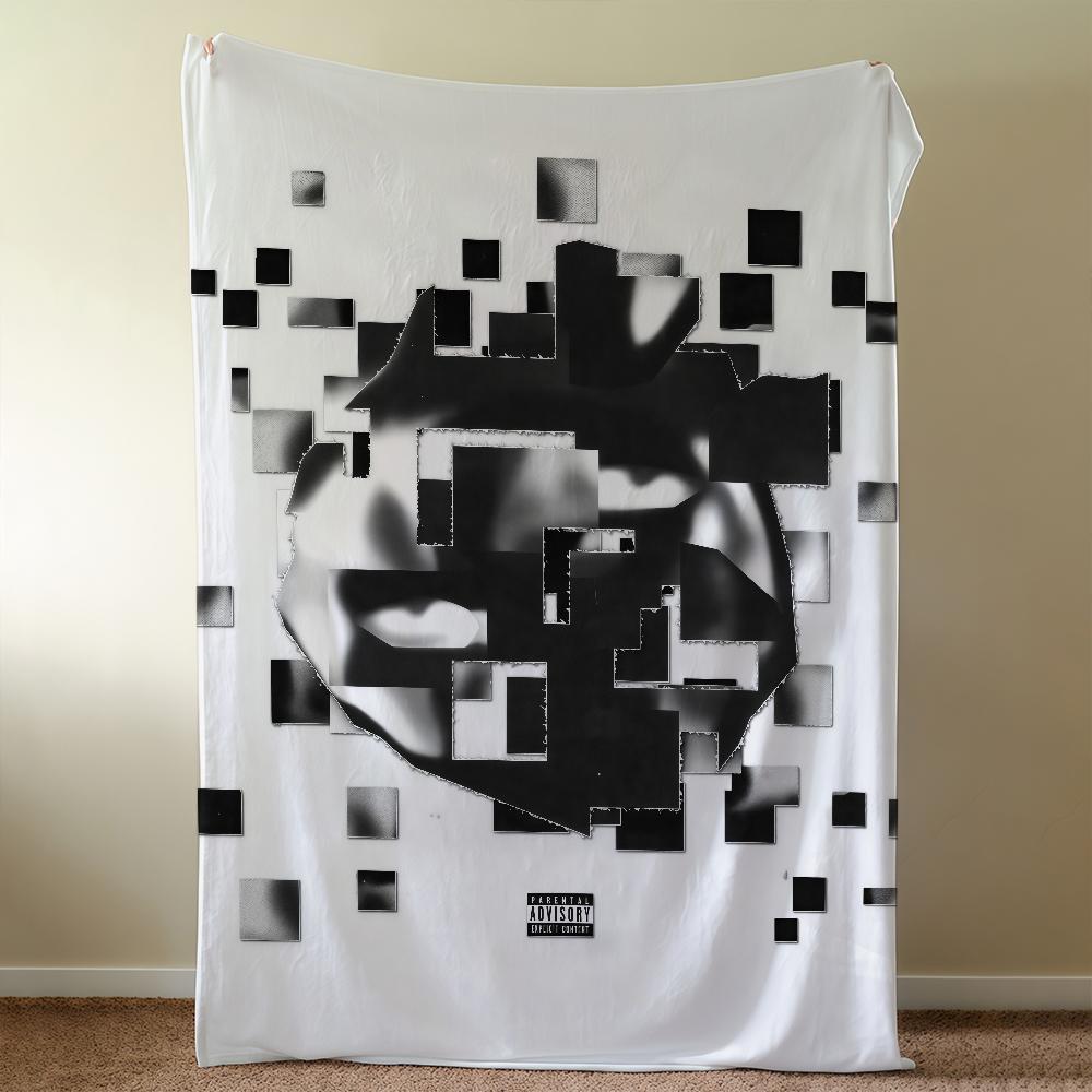 Blanket Throw Super Cosy Plush Living Room Sofa Couch Childish Birthday Rebel EsDeeKid Gifts