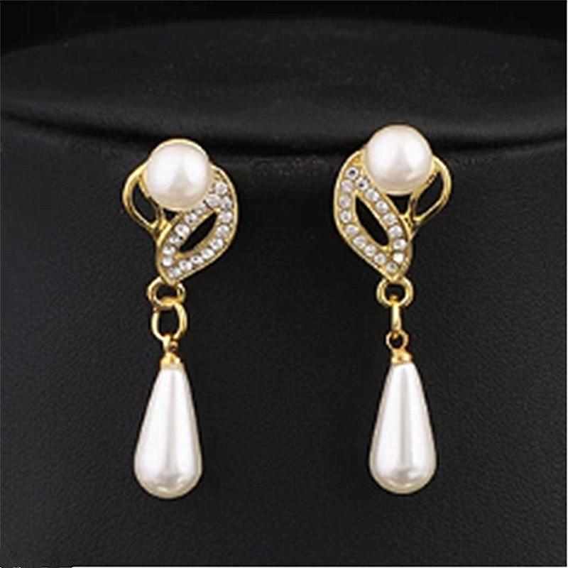 Elegant Zirconia Teardrop Bridal Dangle Earrings - High-End Light Luxury Women s Jewelry